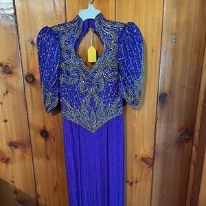 Vintage Landa Silk Dress